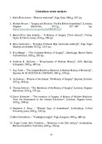 Referāts 'Ķirurģijas attīstība 19. gadsimta beigās – 20. gadsimta sākumā', 19.