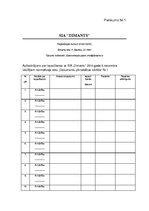 Paraugs 'Dokumentu pārvaldības kārtība', 16.