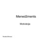 Prezentācija 'Motivācija', 1.