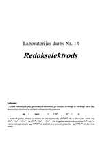 Konspekts 'Redokselektrods', 1.