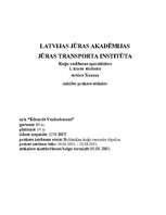 Referāts 'Mācību prakses atskaite uz m/k "Eduards Veidenbaums"', 6.