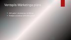 Prezentācija 'Ventspils vietas mārketinga analīze', 14.