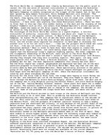 Eseja 'The Creation of the Anzac Legend', 1.