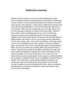 Eseja 'Būtība pirms esamības', 1.