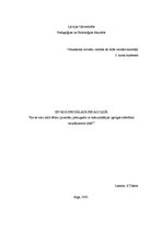 Referāts 'Ko es kā pedagogs varu darīt bērnu (jauniešu, pieaugušo) ar komunikācijas (garīg', 1.