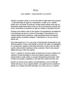 Eseja 'Laba izglītība - prestižs vai nepieciešamība?', 1.