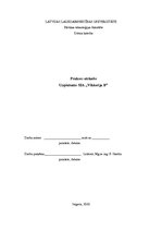 Prakses atskaite 'Prakses atskaite uzņēmumā SIA "Viktorija B"', 1.