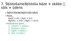 Konspekts 'Bāzes, skābes un sāļi', 22.