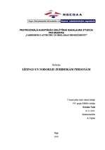 Konspekts 'Līzings, nodoklis un priekšnodoklis juridiskām personām', 1.