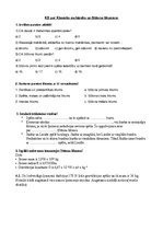 Paraugs 'Kontroldarbs par klasisko mehāniku un Ņūtona likumiem', 1.