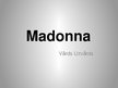 Prezentācija 'Madonna', 1.