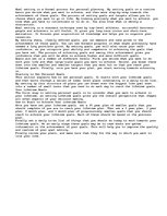 Eseja 'Planning to Live Your Life Your Way by setting personal goals ', 1.