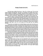 Konspekts 'Grāmatas "Paddy Clarke Ha Ha Ha" atstāsts angļu valodā', 1.