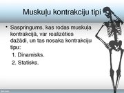 Konspekts 'Skeleta muskuļu kontrakcijas režīmi', 5.