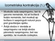 Konspekts 'Skeleta muskuļu kontrakcijas režīmi', 17.