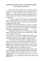 Konspekts 'Politiskās sistēmas darbības rezultāts - pārvaldes modelis un politikas stils, t', 2.