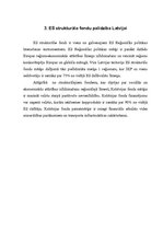 Eseja 'Pensionāru sociālā drošība pēc iestāšanās Eiropas Savienībā', 8.