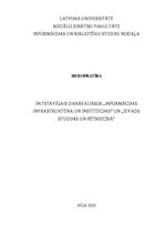 Referāts 'Medijpratība', 1.