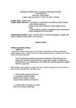 Konspekts 'Stundas plāns mājturībā 2.klasei', 1.