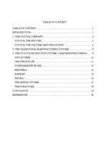 Referāts 'The Toyota Production System', 3.
