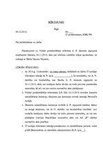 Paraugs 'Rīkojums par atstādināšanu no darba', 1.