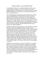 Eseja 'Napoleons Bonaparts', 1.