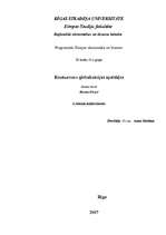 Konspekts 'Konkurence globalizācijas apstākļos', 1.