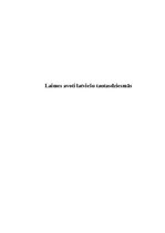 Referāts 'Laimes avoti latviešu tautadziesmās', 1.