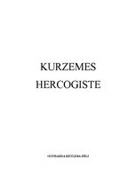 Konspekts 'Kurzemes hercogiste', 1.
