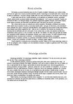 Eseja 'Pirmā mīlestība. Nelaimīga mīlestība', 1.