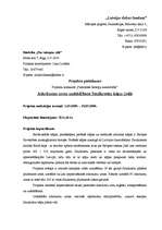 Konspekts 'Projekta pieteikums', 1.