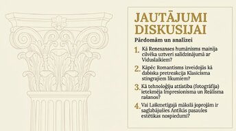 Prezentācija '10 mākslas laikmeti un to vizuālā valoda', 14.