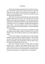 Eseja 'Reality Shows', 1.