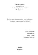Referāts 'Pacienta sagatavošana gremošanas trakta augšdaļas un apakšdaļas rentgenoloģiskai', 1.