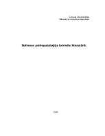 Eseja 'Ikdienas psihopataloģija latviešu literatūrā', 1.