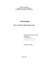 Referāts 'SIA "X" mēbeļu salona tirgus izpēte', 1.