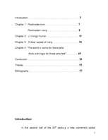 Diplomdarbs 'J.Irving’s Postmodern Irony', 2.