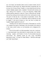 Diplomdarbs 'J.Irving’s Postmodern Irony', 5.