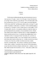 Konspekts 'Pīta Mondriana "Kompozīcija ar lielu sarkanu laukumu, zilu, melnu un pelēku" un ', 1.