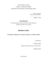 Diplomdarbs 'Ultraskaņas iekārtas novecošanas ietekme uz attēla kvalitāti', 1.