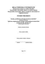 Referāts 'Transporta ekspluatācijas izmaksu samazināšanas iespējas tirdzniecības uzņēmumā', 1.