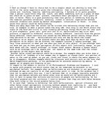 Eseja 'Sense Experience', 1.