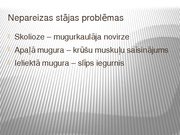 Referāts 'Koriģējošā vingrošana stājas problēmu novēršanai', 17.