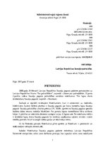 Paraugs 'Pieteikums Administratīvajai rajona tiesai', 1.