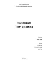 Referāts 'Professional Teeth Bleaching', 1.