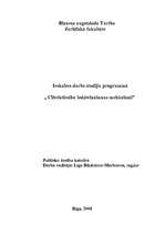 Konspekts 'Cilvēktiesību iedzīvināšanas mehānismi', 1.