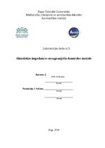 Konspekts 'Nesagraujošās kontroles metodes - visi laboratorijas darbi', 28.