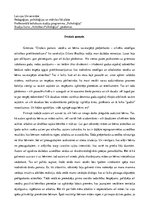 Eseja 'Pārdomas par grāmatu "Drošais pamats"', 1.