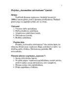 Konspekts 'Projekta "Automašīnu stāvlaukms" izstrāde', 1.