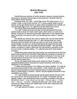 Konspekts 'Rūdolfs Blaumanis. Dzīves apraksts un literārā darbība', 1.